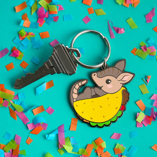 LuxCups Creative Keychain Tacodillo Keychain