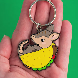 LuxCups Creative Keychain Tacodillo Keychain