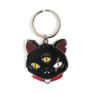 LuxCups Creative Keychain Gritty Kitty Keychain