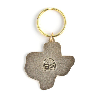 LuxCups Creative Keychain Texas Waffle Keychain