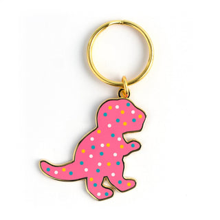 LuxCups Creative Keychain Dino Cookie Keychain