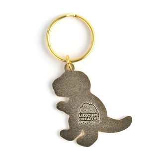 LuxCups Creative Keychain Dino Cookie Keychain