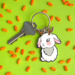 LuxCups Creative Keychain Jackalope Keychain