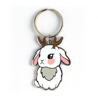 LuxCups Creative Keychain Jackalope Keychain