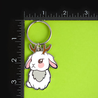 LuxCups Creative Keychain Jackalope Keychain