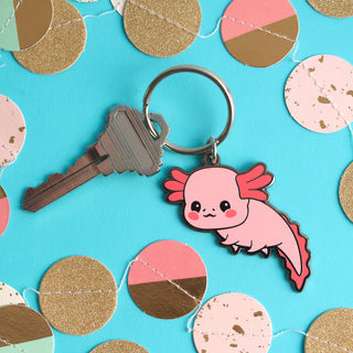 LuxCups Creative Keychain Axolotl Keychain