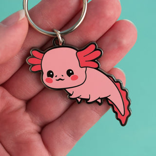 LuxCups Creative Keychain Axolotl Keychain