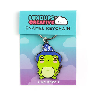 LuxCups Creative Keychain Frog Magic Keychain