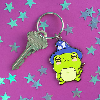 LuxCups Creative Keychain Frog Magic Keychain