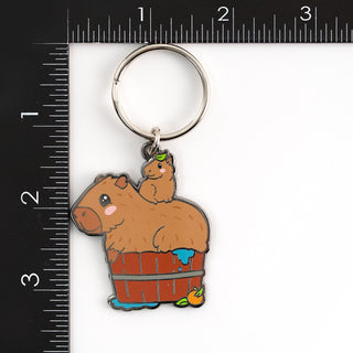 LuxCups Creative Keychain Capybara Cuties Keychain