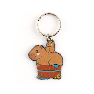 LuxCups Creative Keychain Capybara Cuties Keychain