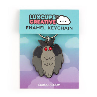 LuxCups Creative Keychain Mothman Keychain