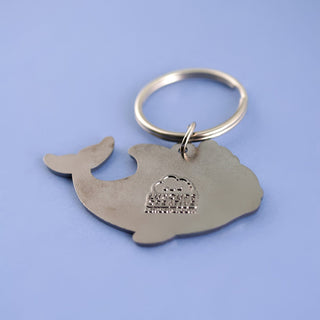 LuxCups Creative Keychain Orca Keychain