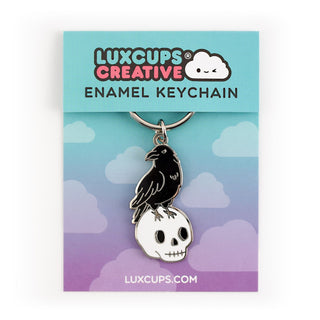 LuxCups Creative Keychain The Raven Keychain