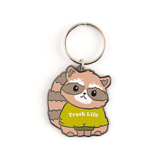 LuxCups Creative Keychain Raccoon Keychain