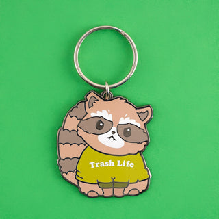 LuxCups Creative Keychain Raccoon Keychain