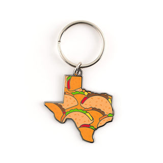 LuxCups Creative Keychain Texas Tacos Keychain