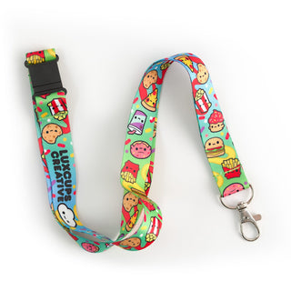 LuxCups Creative Lanyard Junk Food Lanyard