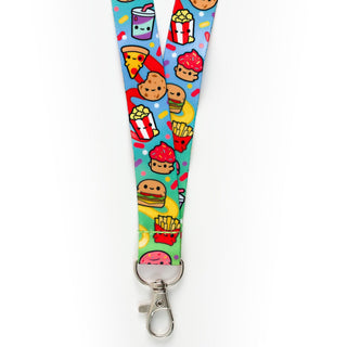 LuxCups Creative Lanyard Junk Food Lanyard