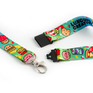 LuxCups Creative Lanyard Junk Food Lanyard