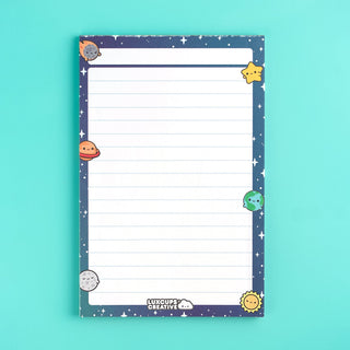 LuxCups Creative Notepad Space Buds Notepad