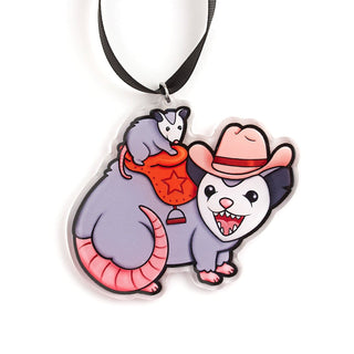 LuxCups Creative Ornament Possum Posse Ornament