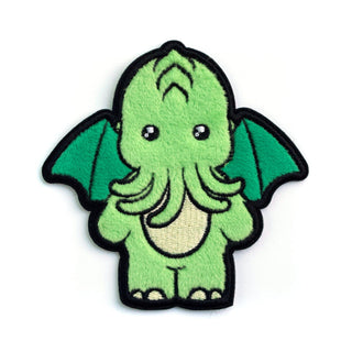 LuxCups Creative Patch Fuzzy Cute-thulhu Adhesive Patch