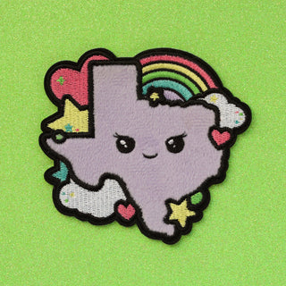 LuxCups Creative Patch Texas Cutie Fuzzy Patch