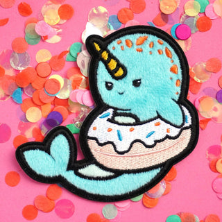 LuxCups Creative Patch Narwhal Patch