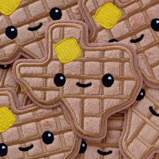 LuxCups Creative Patch Texas Waffle Fuzzy Patch