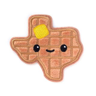 LuxCups Creative Patch Texas Waffle Fuzzy Patch