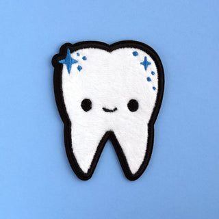 LuxCups Creative Patch Fuzzy Twinkle Tooth Adhesive Patch