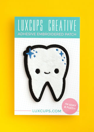 LuxCups Creative Patch Fuzzy Twinkle Tooth Adhesive Patch