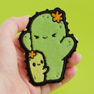 LuxCups Creative Patch Cactus Hugs Patch