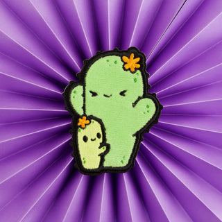 LuxCups Creative Patch Cactus Hugs Patch