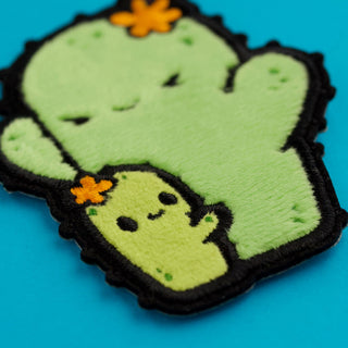 LuxCups Creative Patch Cactus Hugs Patch