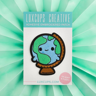 LuxCups Creative Patch Globe Patch