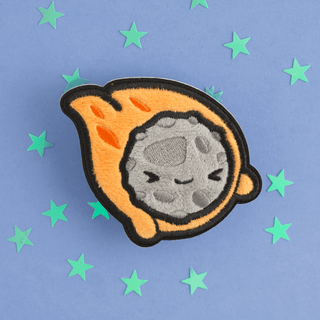 LuxCups Creative Patch Meteor Mike Fuzzy Patch