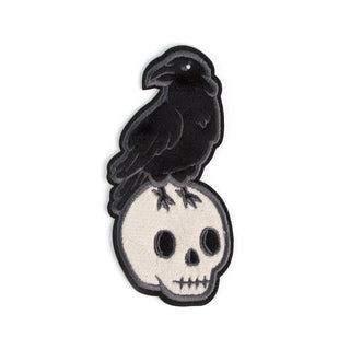 LuxCups Creative Patch The Raven Fuzzy Patch