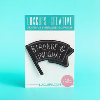 LuxCups Creative Patch Strange & Unusual Fuzzy Patch