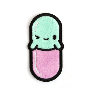 LuxCups Creative Patch Happy Pill Patch