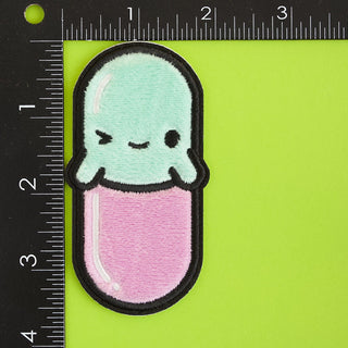 LuxCups Creative Patch Happy Pill Patch