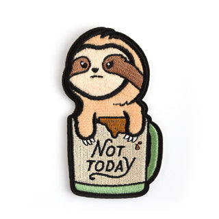 LuxCups Creative Patch Sloth Mug Patch