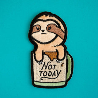 LuxCups Creative Patch Sloth Mug Patch