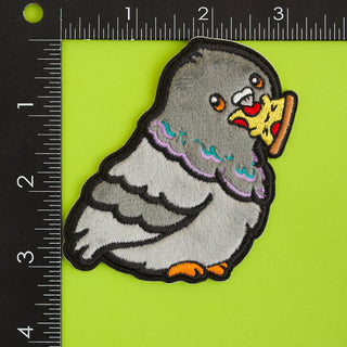 LuxCups Creative Patch Pizza Pigeon Patch