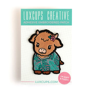 LuxCups Creative Patch MooMu Cow Patch