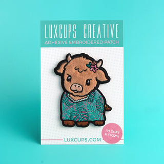 LuxCups Creative Patch MooMu Cow Patch