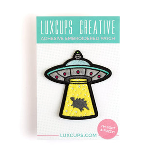 LuxCups Creative Patch Stego UFO Patch