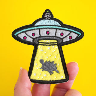 LuxCups Creative Patch Stego UFO Patch