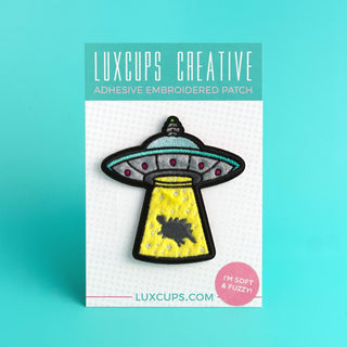 LuxCups Creative Patch Stego UFO Patch